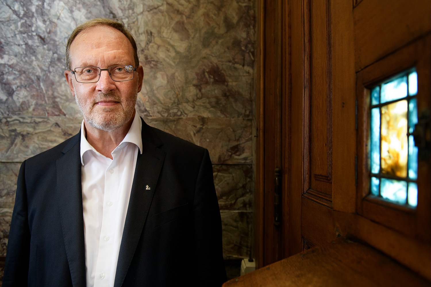 Portrait of father Martin Maier  © Bram Penninckx