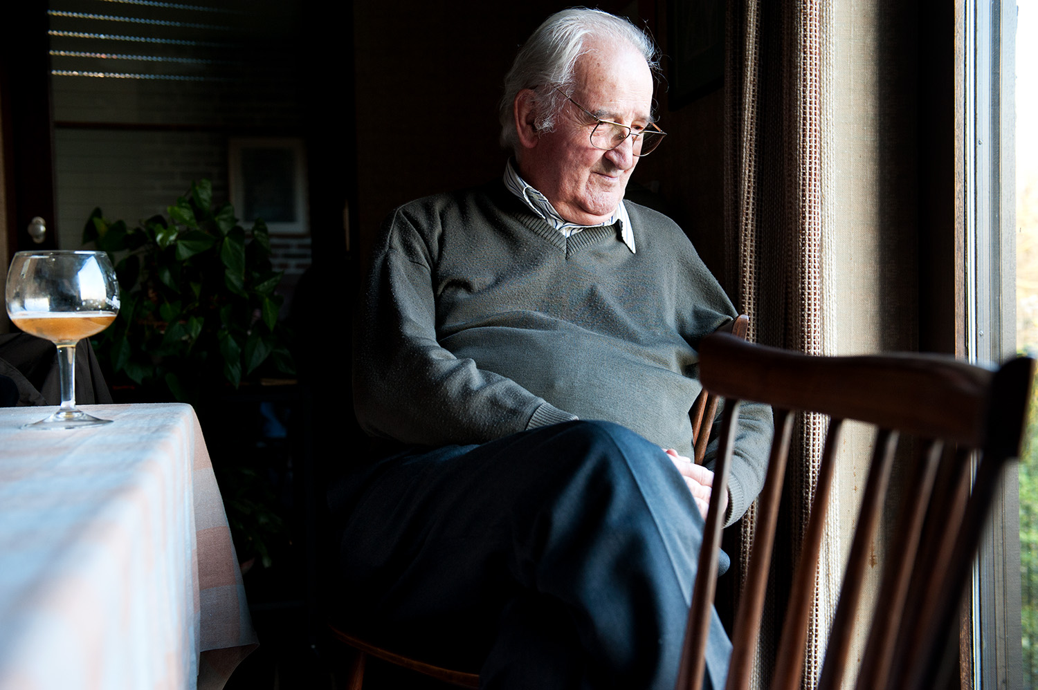 Portrait of Peter Frans  © Bram Penninckx