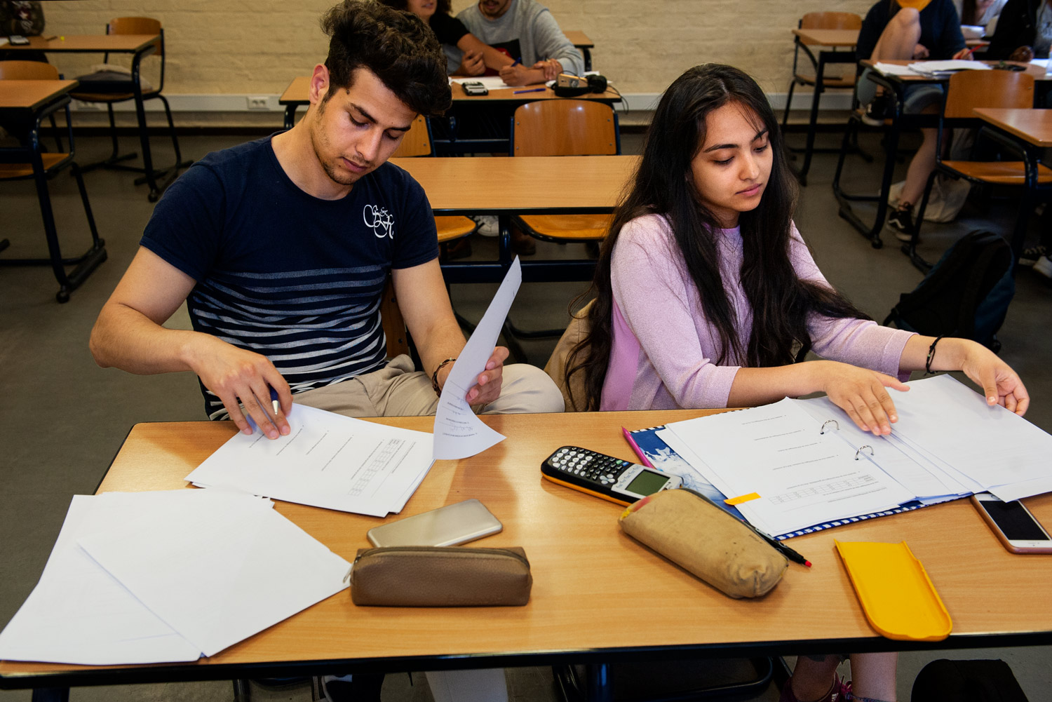ALI, A STUDENT AND... REFUGEE © Bram Penninckx