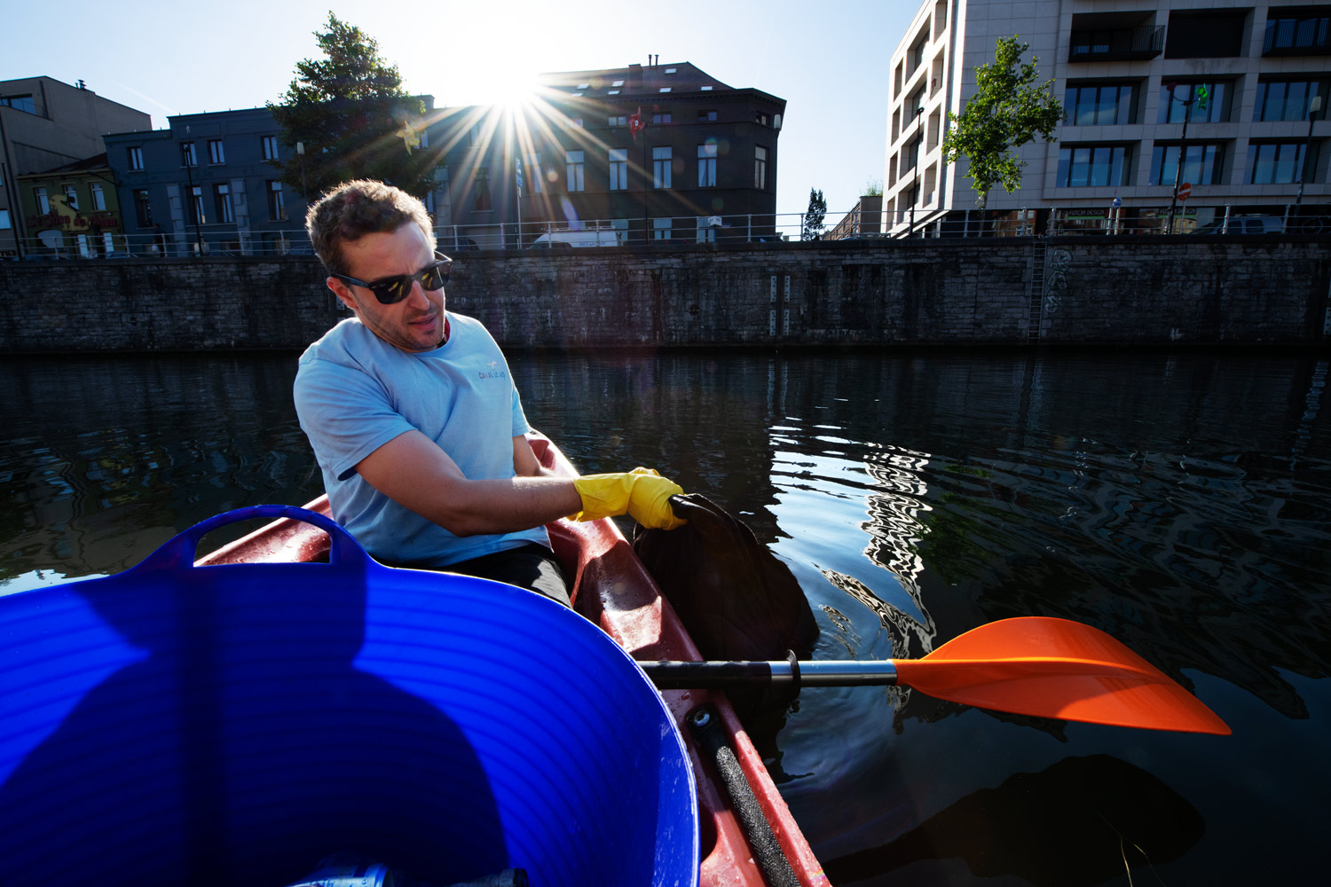 CANAL IT UP & RIVER CLEAN UP © Bram Penninckx